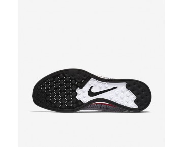 Nike zapatillas para hombre flyknit racer gris lobo/platino puro/gris azulado/blanco 526628-013