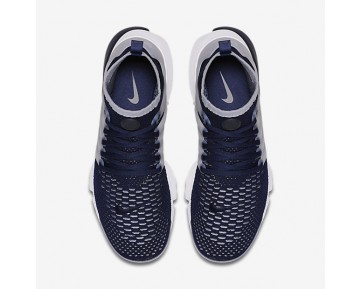 Nike zapatillas para hombre air presto ultra flyknit azul marino universitario/gris lobo/blanco/azul marino universitario 835570-134