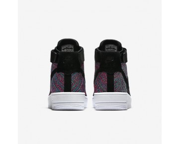 Nike zapatillas para hombre air force 1 ultra flyknit ponche cálido/azul resplandor/blanco/negro 817420-179