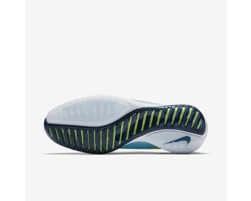 Nike zapatillas para hombre lunar control vapor azul cielo vivo/azul marino medianoche/blanco/verde fantasma 849971-484