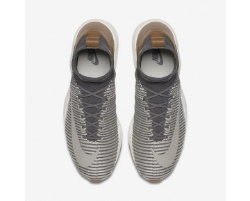 Nike zapatillas para hombre zoom mercurial flyknit gris oscuro/carbón claro/marrón medio goma/gris pálido 844626-751