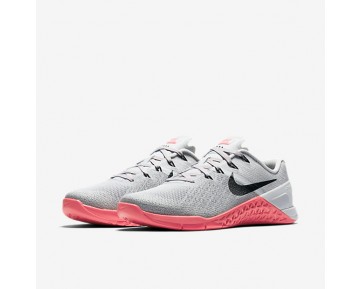 Nike zapatillas para mujer metcon 3 gris lobo/rosa carrera/platino puro/negro 849807-1015