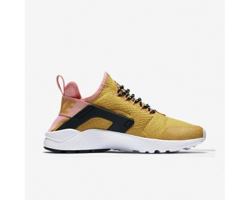 Nike zapatillas para mujer air huarache ultra dardo dorado/melón brillante/negro/dardo dorado 859516-1234