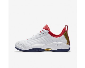 Nike zapatillas para hombre air oscillate blanco/azul binario/rojo universitario/oro metalizado 140370-284