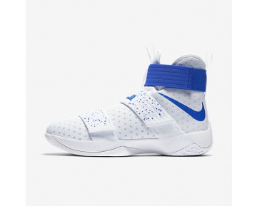 Nike zapatillas para hombre zoom lebron soldier 10 blanco/hipercobalto/blanco/hipercobalto 844374-378