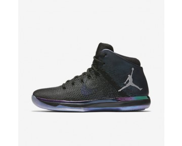 Nike zapatillas para hombre air jordan xxxi negro/plata metalizado 905847-401