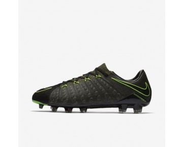 Nike zapatillas para hombre hypervenom phantom 3 negro/secuoya/verde palmera/verde eléctrico 852569-552