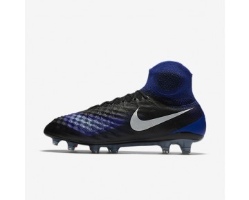 Nike zapatillas para hombre magista obra ii negro/azul extraordinario/aluminio/blanco 844595-669