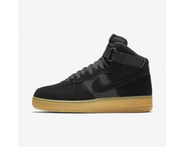 Nike zapatillas para hombre air force 1 07 negro/marrón claro goma/blanco/negro 806403-702