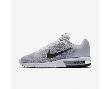 Nike zapatillas para hombre air max sequent 2 platino puro/gris azulado/gris lobo/negro 852461-767