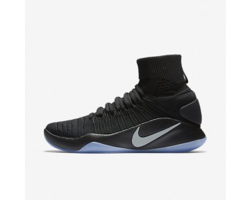 Nike zapatillas para hombre hyperdunk negro/platino metalizado 843390-782