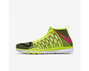 Nike zapatillas para hombre train ultrafast flyknit voltio/multicolor/multicolor 843694-800
