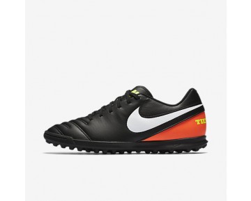Nike zapatillas para hombre tiempo rio iii negro/hipernaranja/voltio/blanco 819237-869