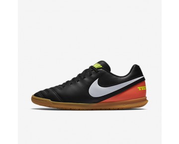 Nike zapatillas para hombre tiempo rio iii negro/hipernaranja/voltio/blanco 819234-871