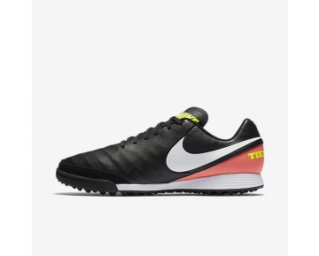 Nike zapatillas para hombre tiempox genio ii negro/hipernaranja/voltio/blanco 819216-877