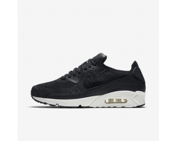 Nike zapatillas para hombre lab air max 90 flyknit negro/vela/vela/negro 876320-922
