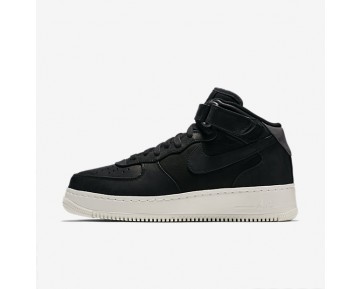 Nike zapatillas para hombre lab air force 1 mid negro/negro/vela/negro 905619-932