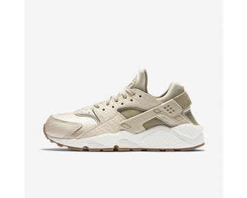 Nike zapatillas para mujer air huarache crudo/vela/marrón medio goma/caqui 683818-1072