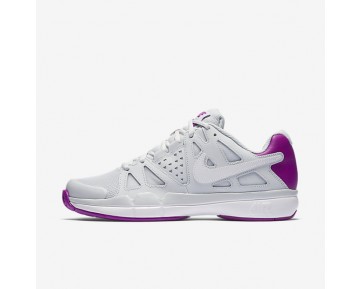 Nike zapatillas para mujer court air vapor advantage platino puro/morado vivo/blanco/blanco 599364-1123