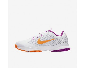 Nike zapatillas para mujer court air zoom ultra blanco/platino puro/morado vivo/tarta 845047-1129