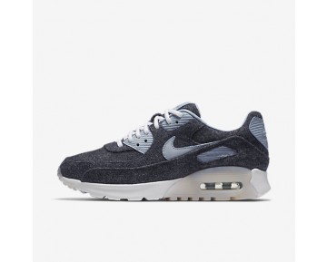Nike zapatillas para mujer air max 90 ultra azul marino medianoche/blanco/gris azulado 859522-1246