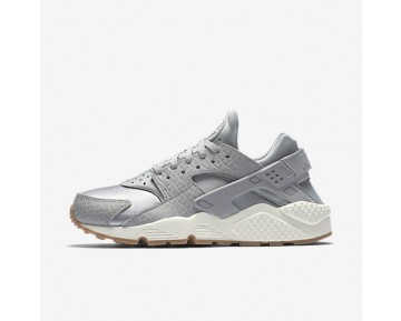 Nike zapatillas para mujer air huarache gris lobo/vela/marrón medio goma/gris lobo 683818-1251