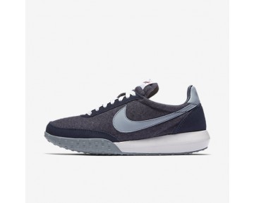 Nike zapatillas para mujer roshe waffle racer premium azul marino medianoche/blanco/rojo universitario/gris azulado 861710-1263