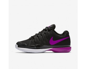 Nike zapatillas para mujer court zoom vapor 9.5 negro/blanco/hipervioleta 631475-1309