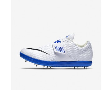 Nike zapatillas unisex high jump elite blanco/azul carrera/negro 806561-1391