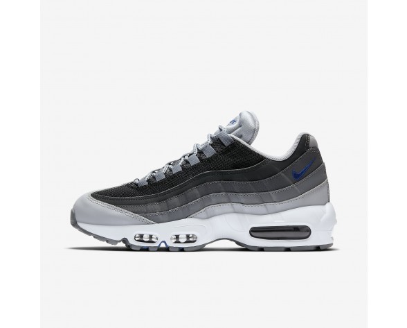 Nike zapatillas para hombre air max 95 essential gris lobo/negro/gris oscuro/royal juego 749766-029