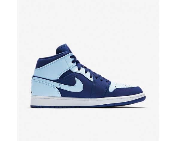 Nike zapatillas para hombre air jordan 1 mid royal team/blanco/azul hielo 554724-159