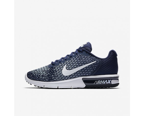 Nike zapatillas para hombre air max sequent 2 azul binario/azul luna/azul militar claro/blanco 852461-358