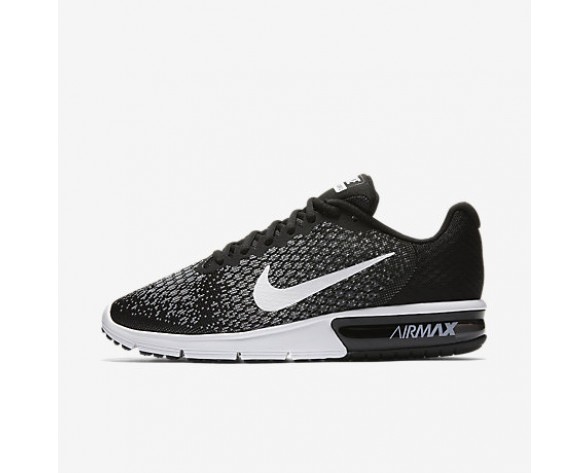 Nike zapatillas para hombre air max sequent 2 negro/gris oscuro/gris lobo/blanco 852461-359