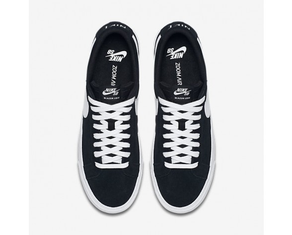 Nike zapatillas para hombre sb blazer low negro/marrón claro goma/blanco 864347-442