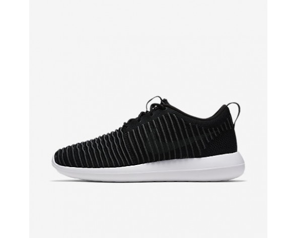 Nike zapatillas para hombre roshe two flyknit negro/blanco/voltio/gris oscuro 844833-690