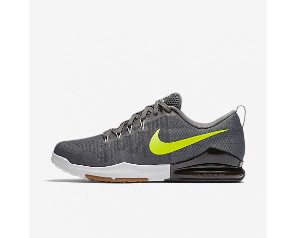 Nike zapatillas para hombre zoom train action gris oscuro/negro/gris lobo/voltio 852438-805