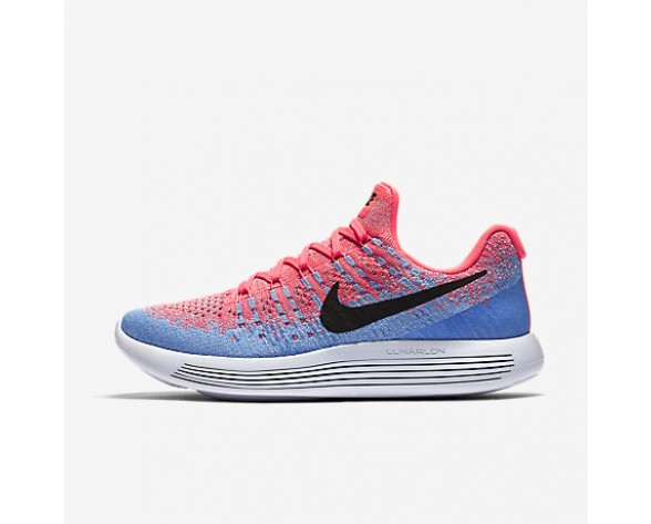 Nike zapatillas para mujer lunarepic low flyknit 2 ponche cálido/aluminio/azul universitario/negro 863780-982