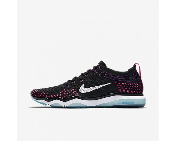Nike zapatillas para mujer zoom fearless flyknit negro/azul cloro/morado vivo/blanco 850426-1067