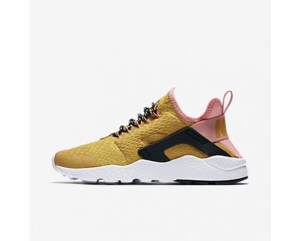 Nike zapatillas para mujer air huarache ultra dardo dorado/melón brillante/negro/dardo dorado 859516-1234