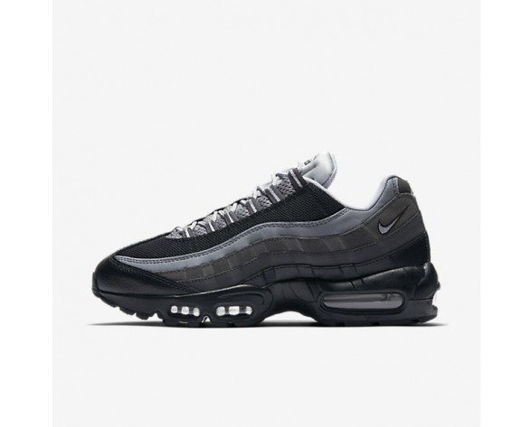 Nike zapatillas para hombre air max 95 essential negro/antracita/gris azulado/gris lobo 749766-024
