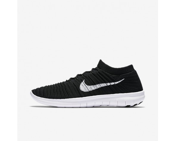 Nike zapatillas para hombre free rn motion flyknit negro/voltio/gris oscuro/blanco 834584-304