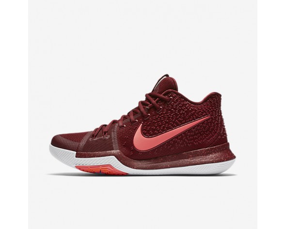 Nike zapatillas para hombre kyrie 3 rojo team/blanco/rosa intenso/carmesí total 852395-381