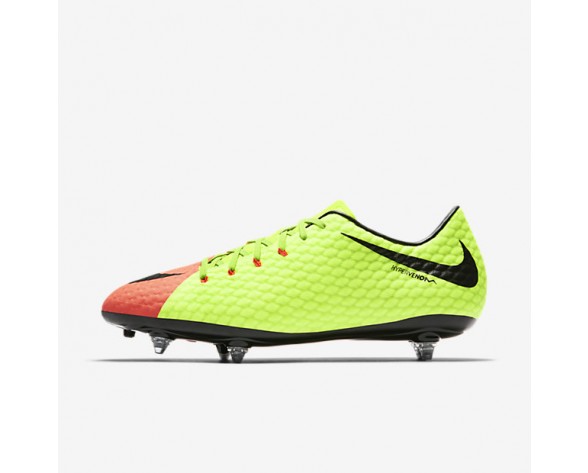 Nike zapatillas para hombre hypervenom phelon iii sg verde eléctrico/hipernaranja/voltio/negro 881940-613