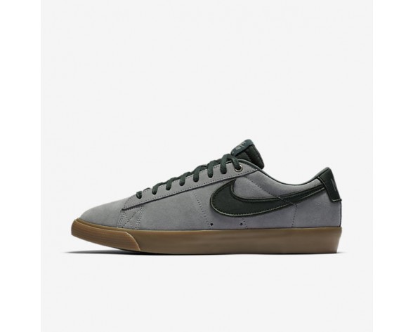Nike zapatillas para hombre sb blazer low gris humo/blanco/naranja motor/negro 704939-644