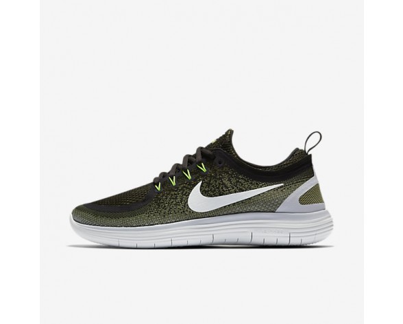 Nike zapatillas para hombre free rn distance 2 verde legión/verde palmera/negro/blanco 863775-770