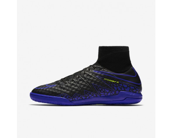 Nike zapatillas para hombre hypervenomx proximo ii negro/voltio/gris oscuro/azul extraordinario 747486-857