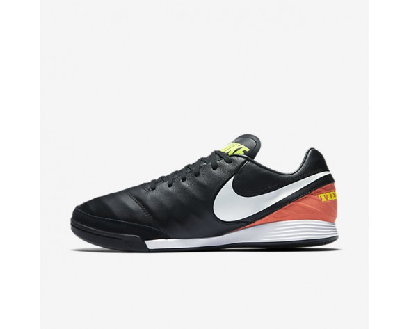 Nike zapatillas para hombre tiempo mystic v negro/hipernaranja/voltio/blanco 819222-887