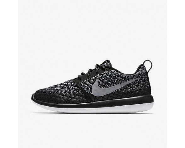 Nike zapatillas para mujer roshe two flyknit gris lobo/negro/blanco/gris lobo 861706-1259