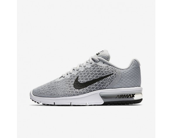 Nike zapatillas para mujer air max sequent 2 platino puro/gris azulado/gris lobo/negro 852465-1280