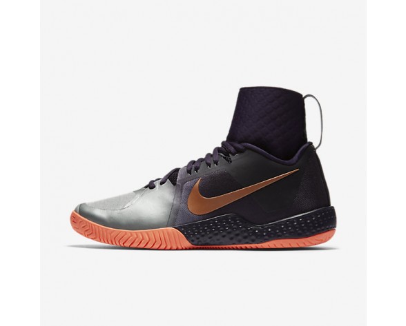 Nike zapatillas para mujer court flare morado dinastía/mango brillante/plata metalizado/oro rosa metalizado 810964-1310